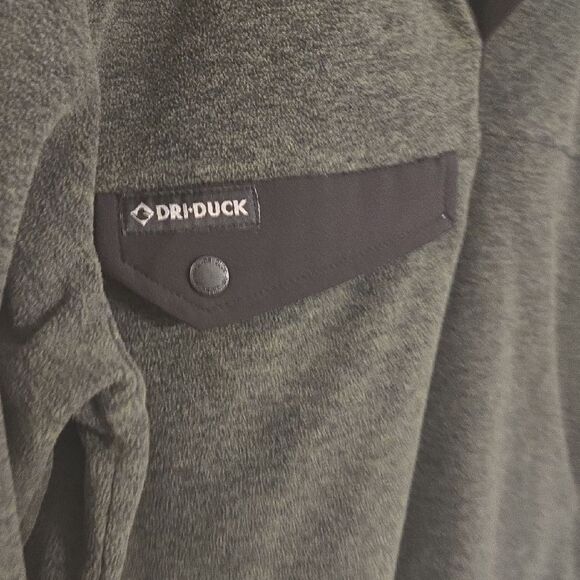 Reebok Forest Green Fleece Pullover - Picture 2 of 8